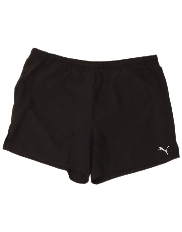 Puma Short de Sport Homme Grand Noir