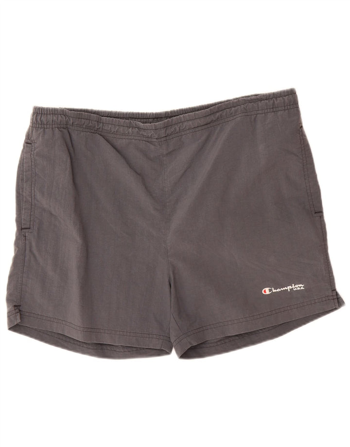 Champion Short de Bain Homme XL Gris