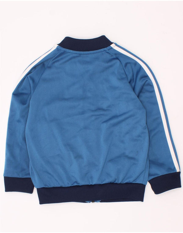 Adidas Veste de survêtement graphique pour bébé garçon 18-24 mois Bleu Colorblock