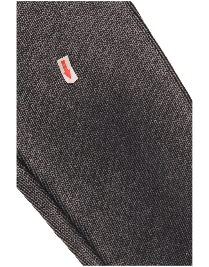Zara Homme Cardigan Pull Large Gris Coton