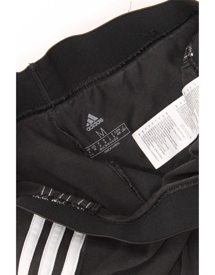 Adidas Leggings Femme UK 12/14 Coton Noir Moyen