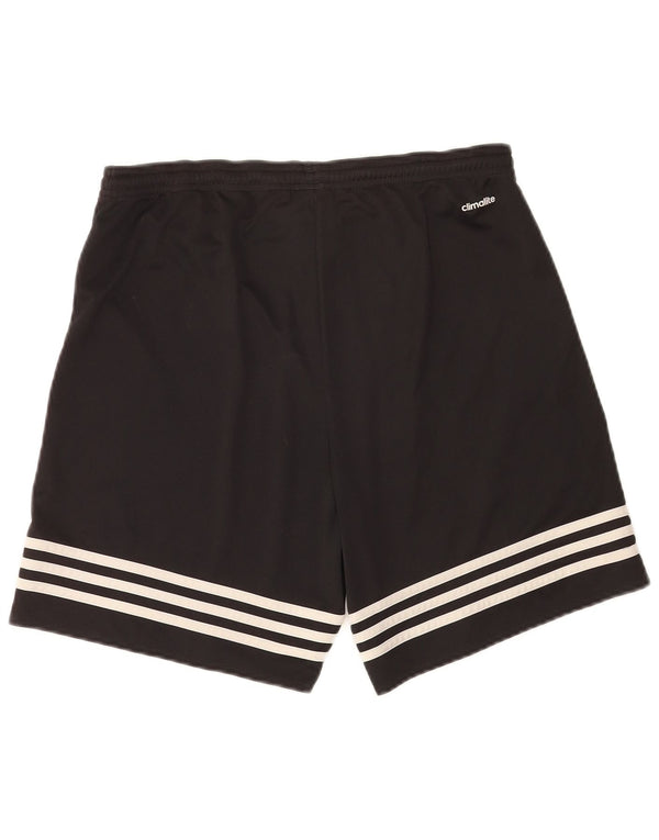 Adidas Short de sport Climalite Homme Noir Moyen Polyester