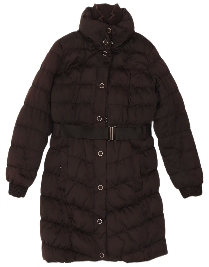 Esprit Manteau rembourré pour femme UK 14 Large Marron Polyester