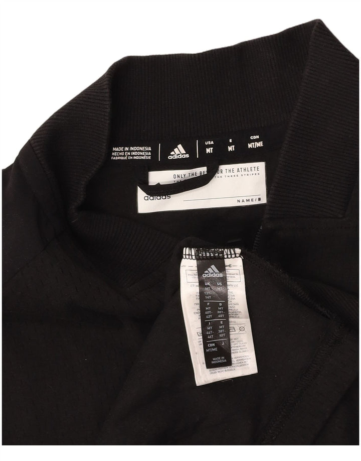 ADIDAS Veste de survêtement Climalite Graphic pour femme UK 12/14 Noir moyen