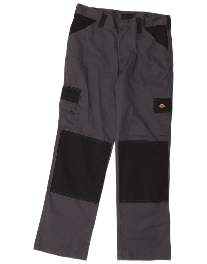 Dickies Pantalon Cargo Droit Homme W32 L30 Gris Colorblock Polyester