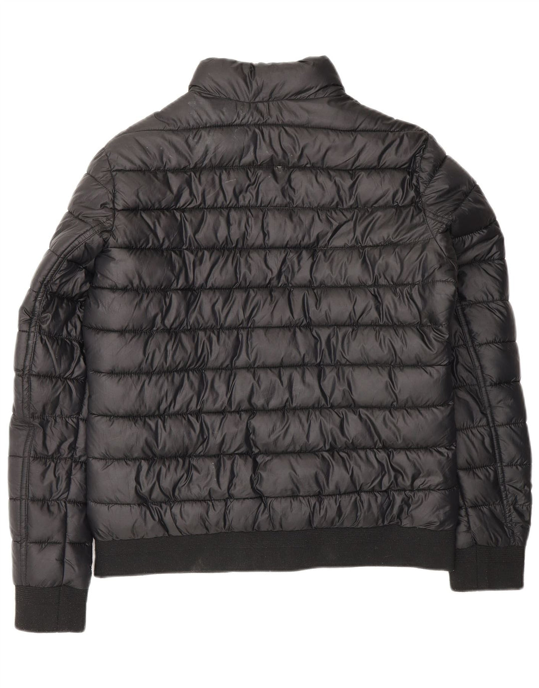 JACK WILLS Veste matelassée pour femme UK 12 Medium Noir Polyester