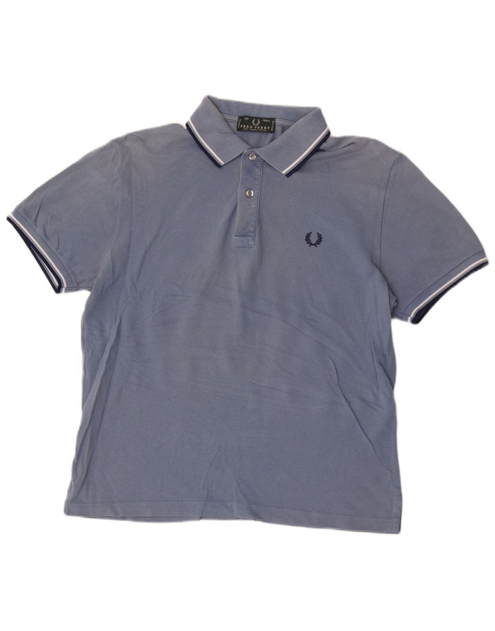 Fred Perry Polo Homme Bleu Moyen Coton