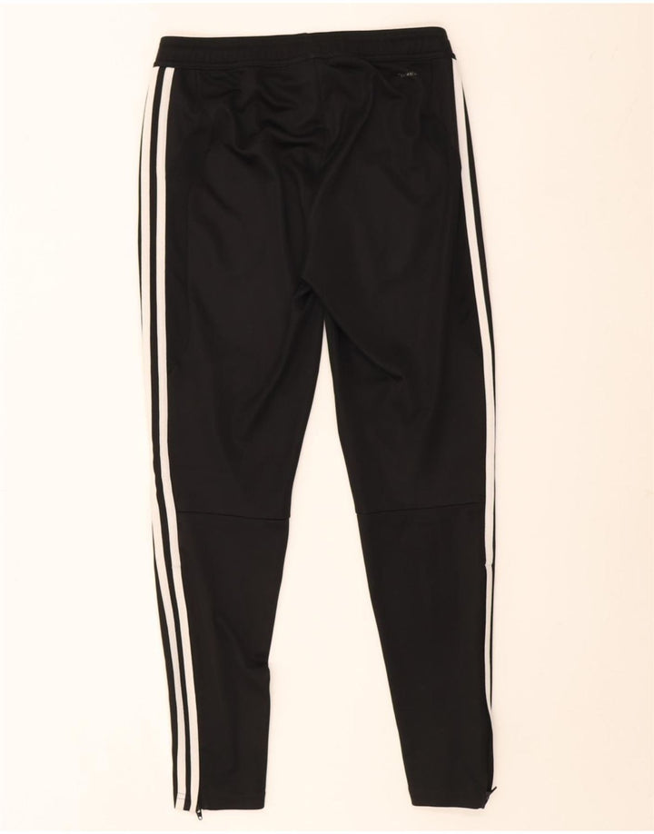 Adidas Pantalon de survêtement pour femme UK 8/10 Small Noir Polyester
