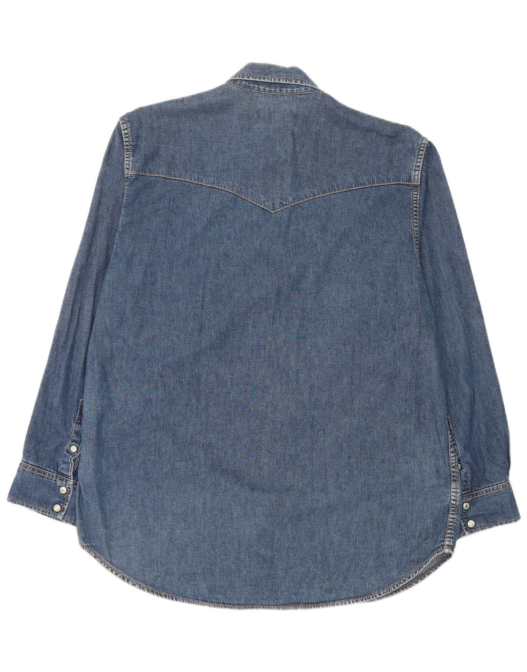 Lee Chemise en Jean Homme Bleu Moyen Coton