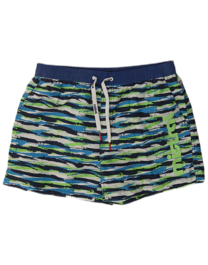 Mistral Short de Bain Graphique Homme Large Polyester Rayé Multicolore