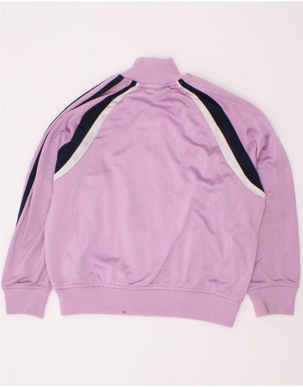 Adidas Veste de Survêtement Fille 5-6 Ans Violet Colourblock