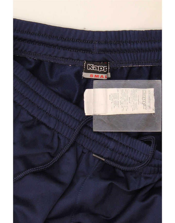 Kappa Pantalon de Survêtement Graphique Homme Joggers Petit Bleu Marine Polyester