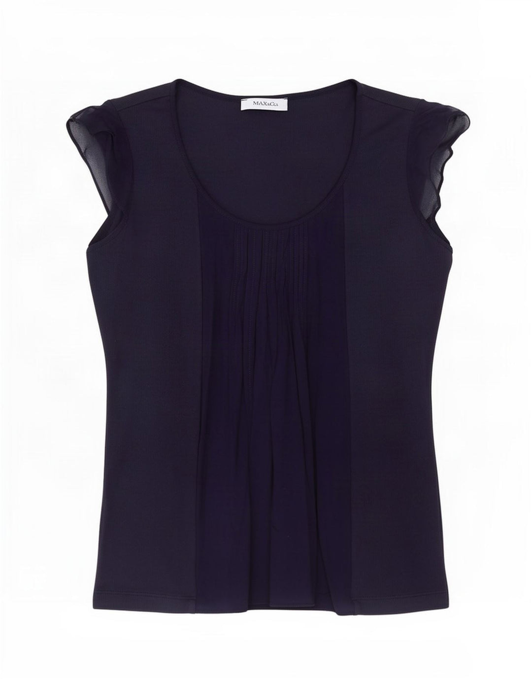 Max & Co. Chemisier pour femme UK 12 Bleu marine moyen
