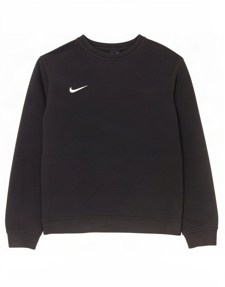 Nike Sweat-shirt en coton noir moyen pour homme