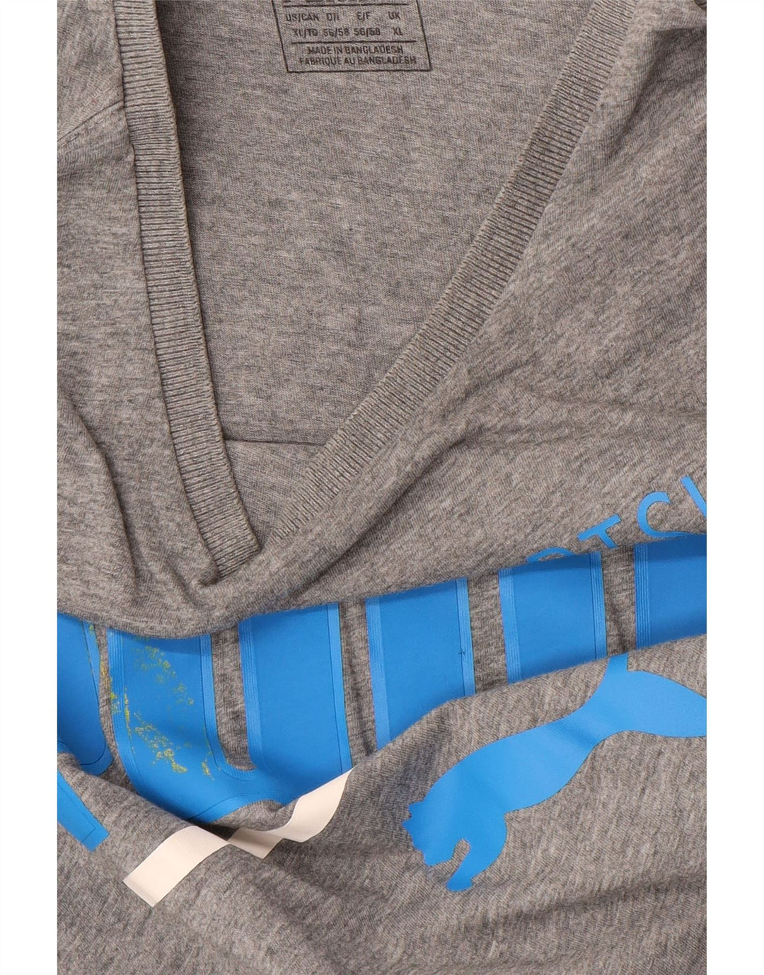 PUMA T-Shirt Graphique Homme XL Gris