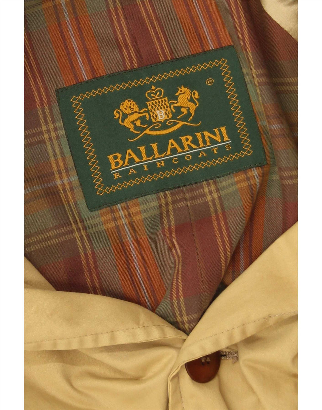 Ballarini Manteau Homme UK 36 Petit Beige