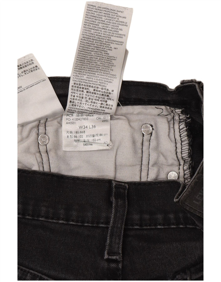 Levi's Jean Droit 541 Homme W34 L36 Gris Coton