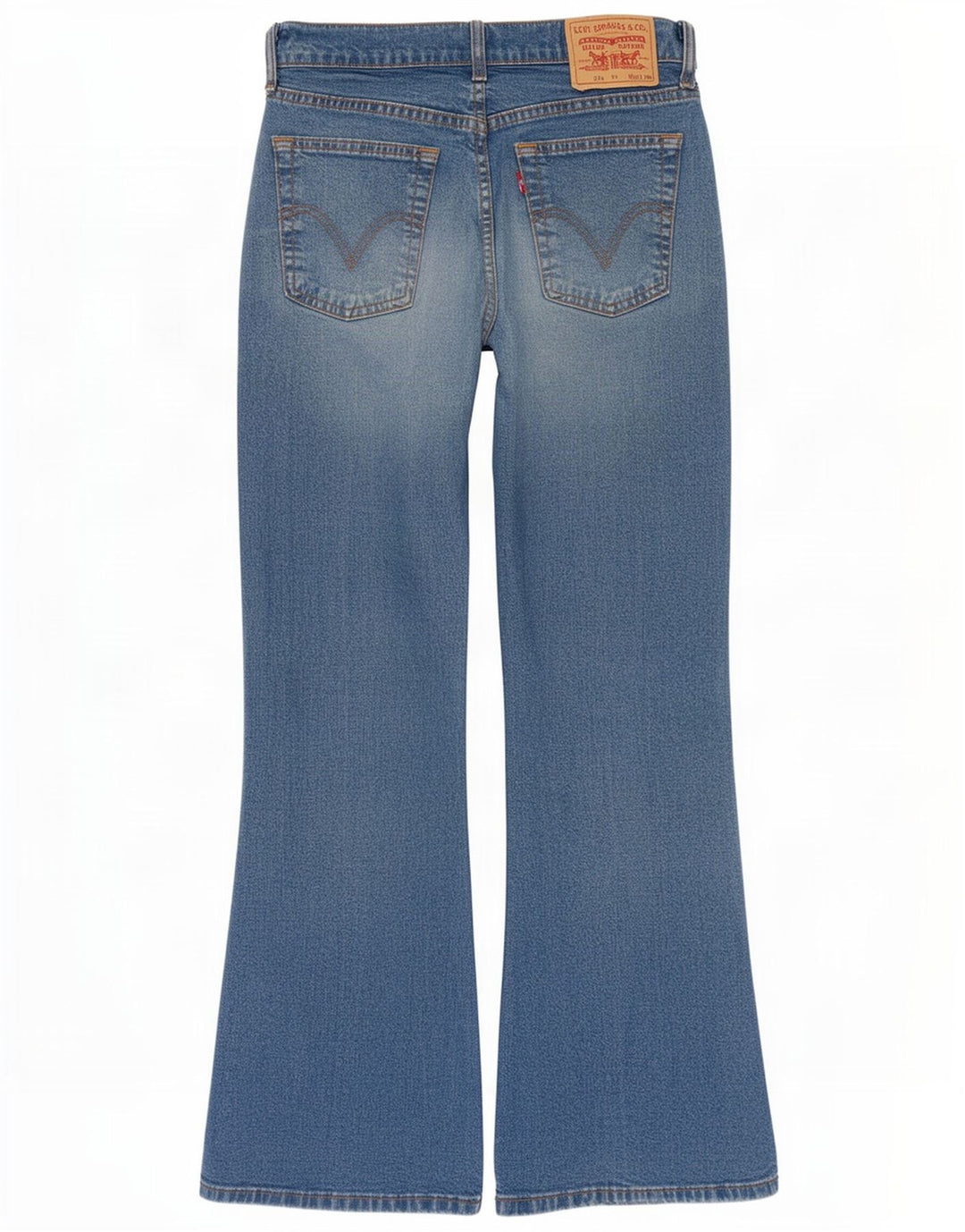 Levi's Jean Bootcut Femme W30 L30 Bleu Coton