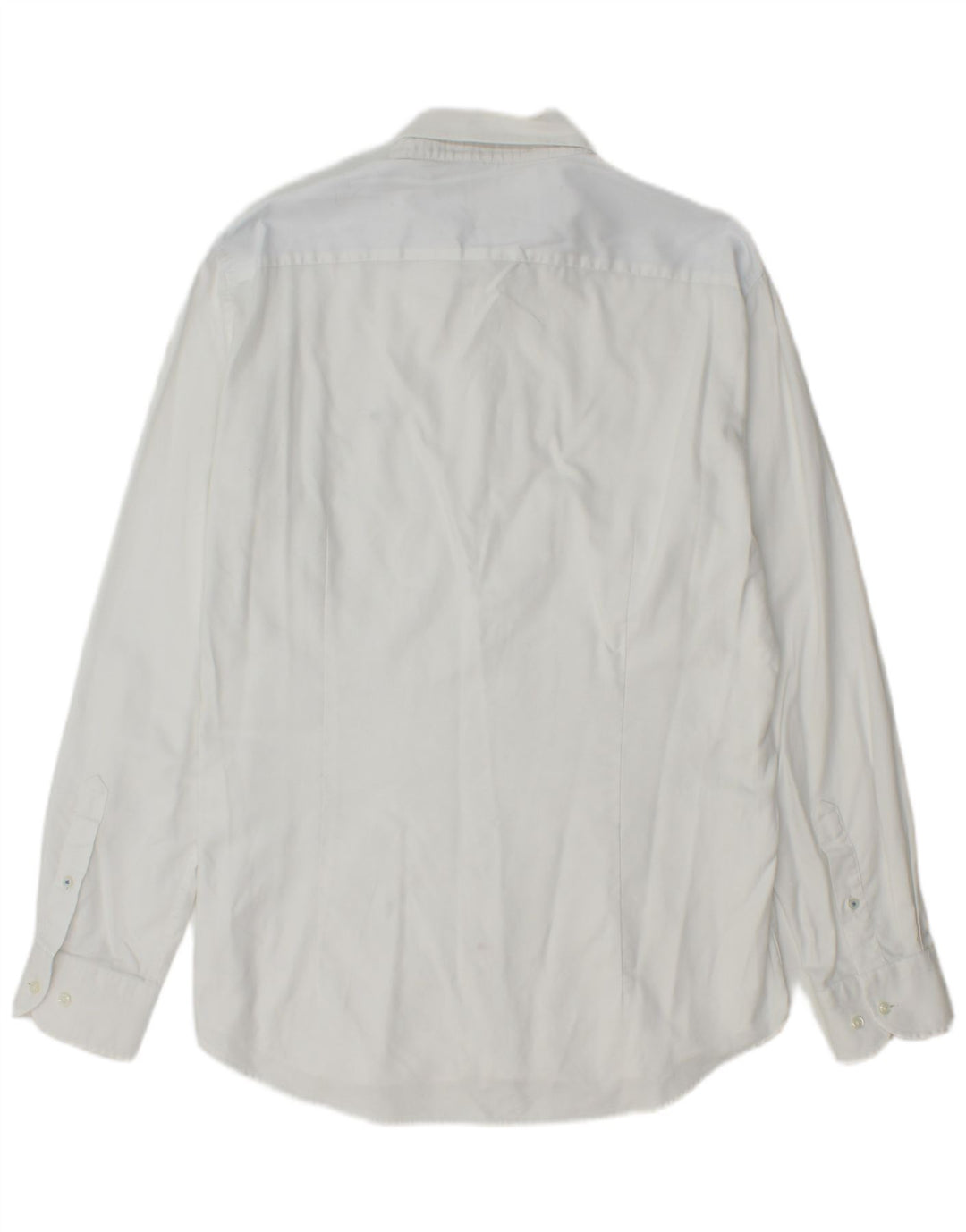 Tommy Hilfiger Chemise coupe régulière pour homme Taille 42 16 1/2 Large Blanc
