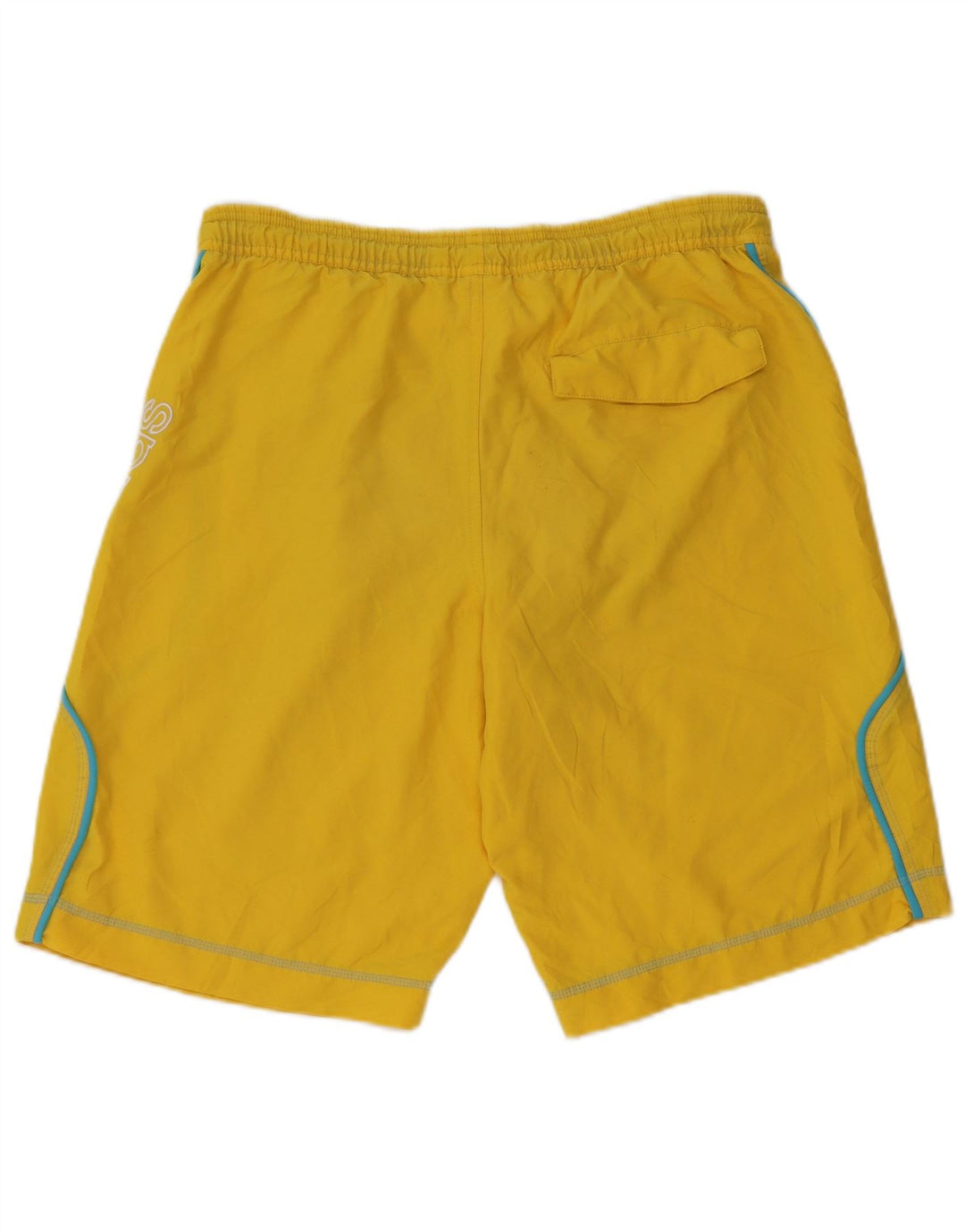 ADIDAS Short de Bain Graphique Homme Jaune Moyen Polyester