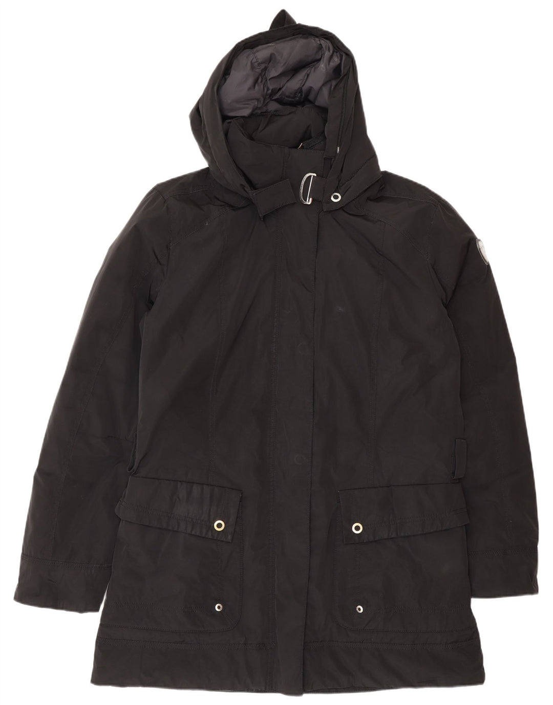 Cape Horn Manteau coupe-vent à capuche pour homme IT 48 Medium Noir Polyester