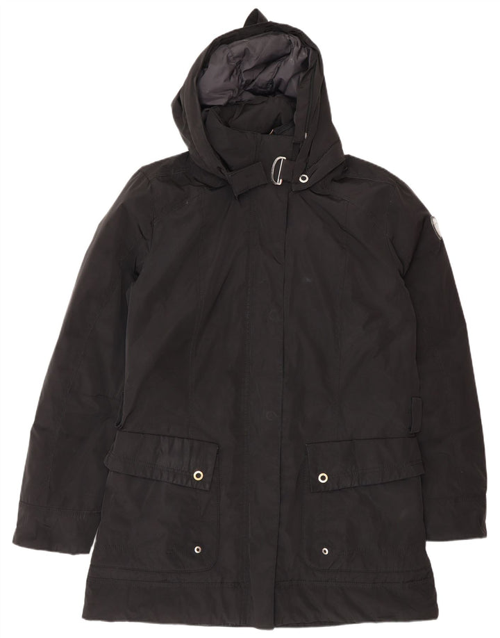 Cape Horn Manteau coupe-vent à capuche pour homme IT 48 Medium Noir Polyester