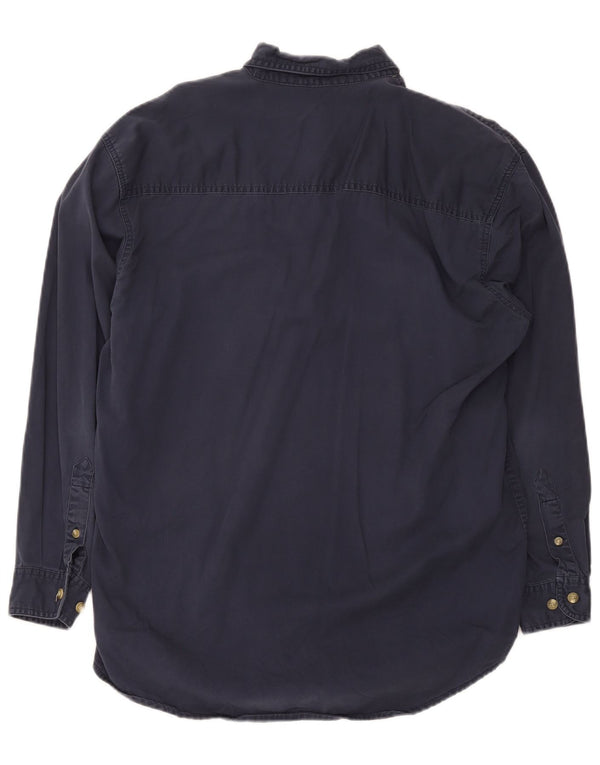 Lee Chemise Homme Bleu Marine Moyen Coton