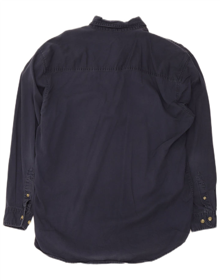 Lee Chemise Homme Bleu Marine Moyen Coton