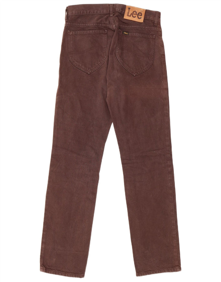 Lee Jean droit homme W28 L31 marron coton