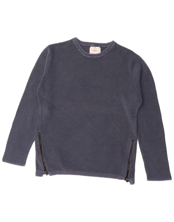 Pull ras du cou Zara garçon 13-14 ans bleu marine