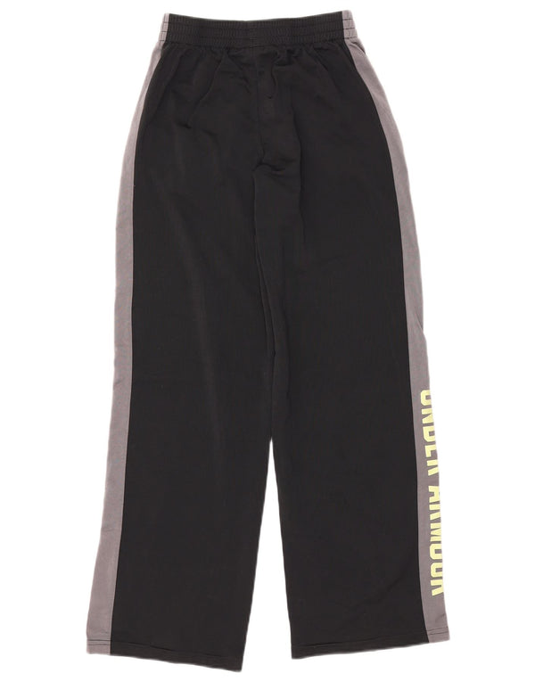 UNDER ARMOUR Pantalon de survêtement pour fille 11-12 ans Large Noir Colourblock