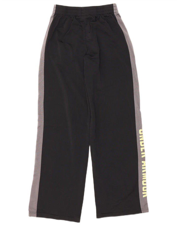 UNDER ARMOUR Pantalon de survêtement pour fille 11-12 ans Large Noir Colourblock
