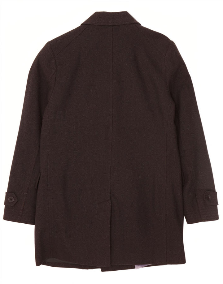 Ted Baker Manteau classique en laine noire pour homme Taille 3