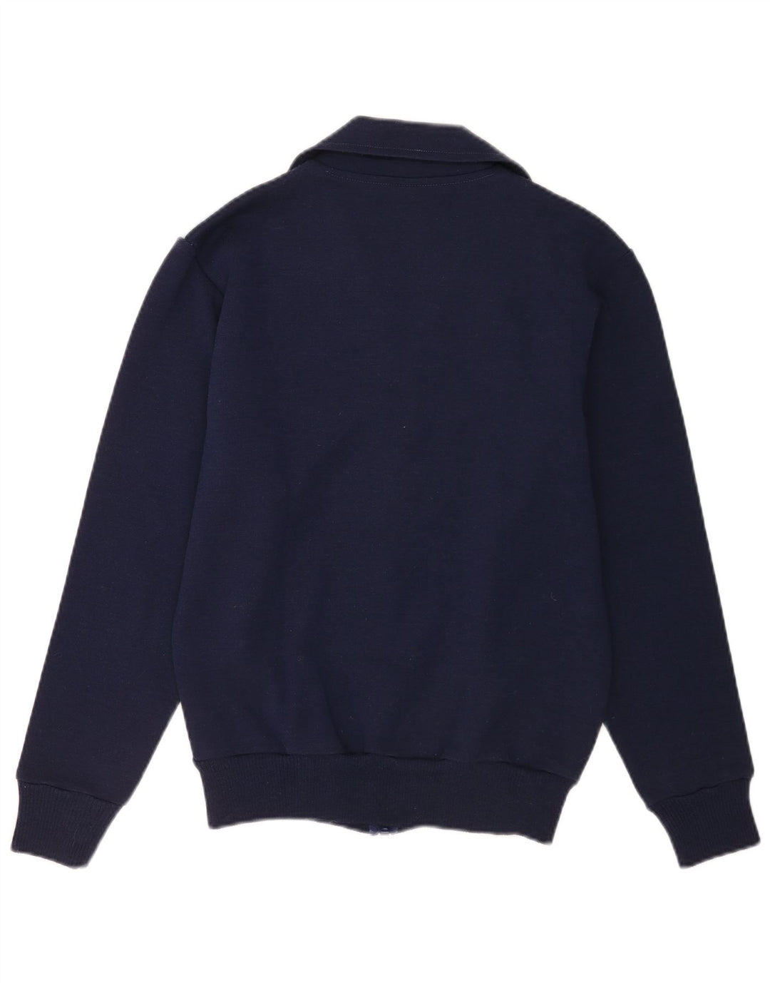 vintage Mens Survêtement Top Jacket IT 48 Medium Navy Blue Colourblock