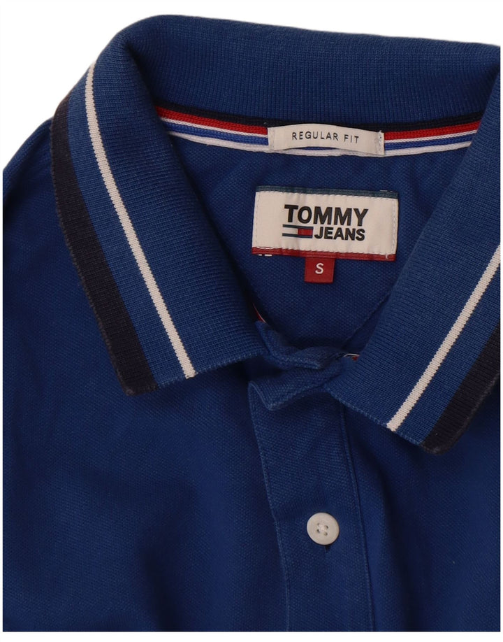 Tommy Hilfiger Polo coupe classique pour homme, petit bleu