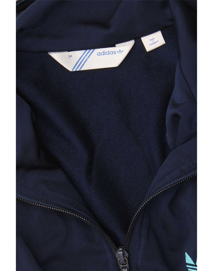 Adidas Veste de survêtement pour femme EU 34 XS Bleu marine