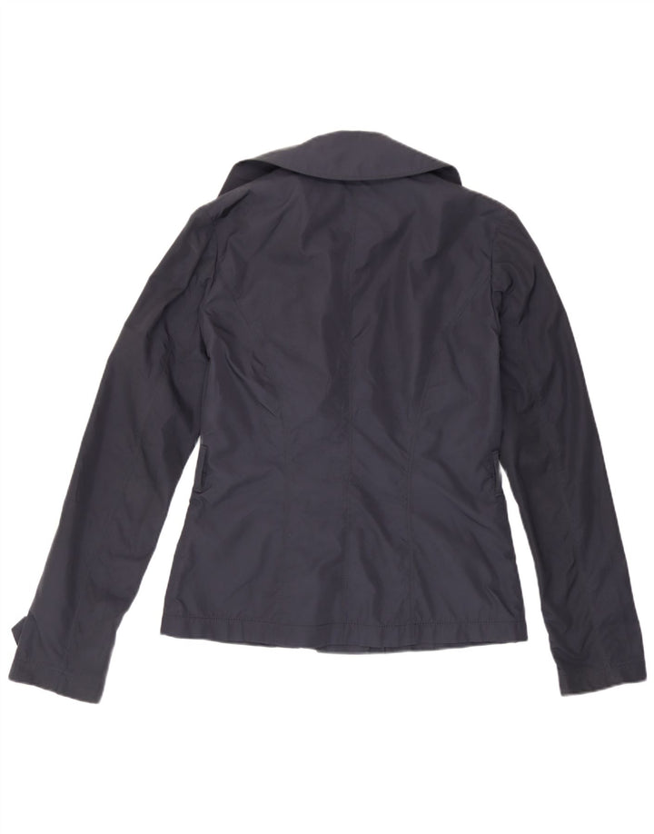 Refrigiwear Trench court femme UK 14 Polyester bleu marine moyen