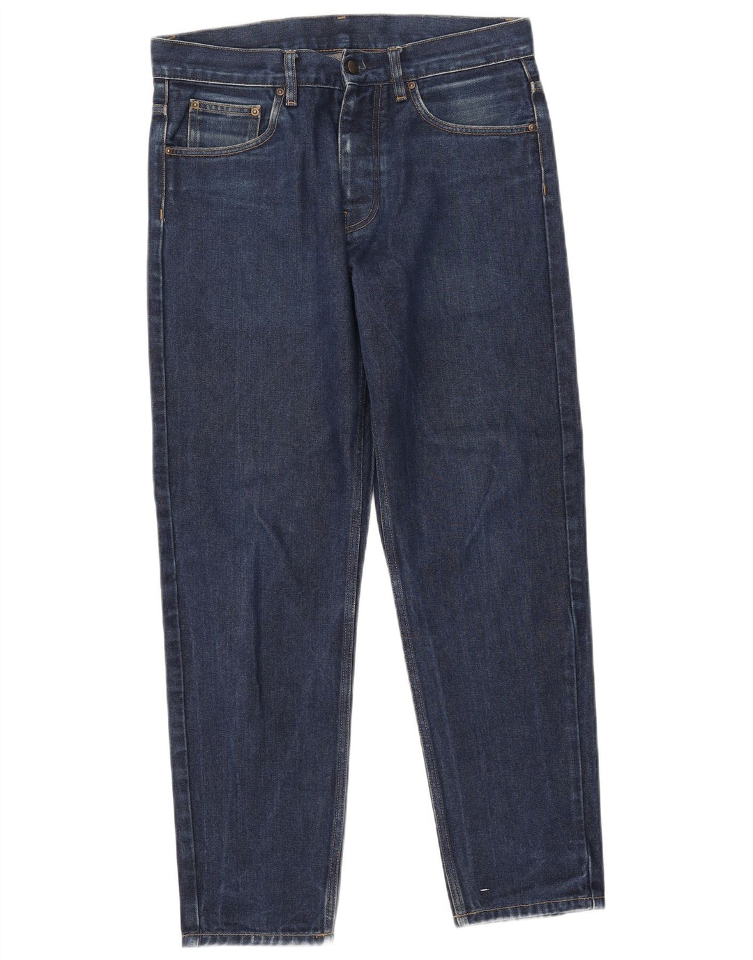 Carhartt Jean Slim Homme W30 L29 Bleu Marine Coton