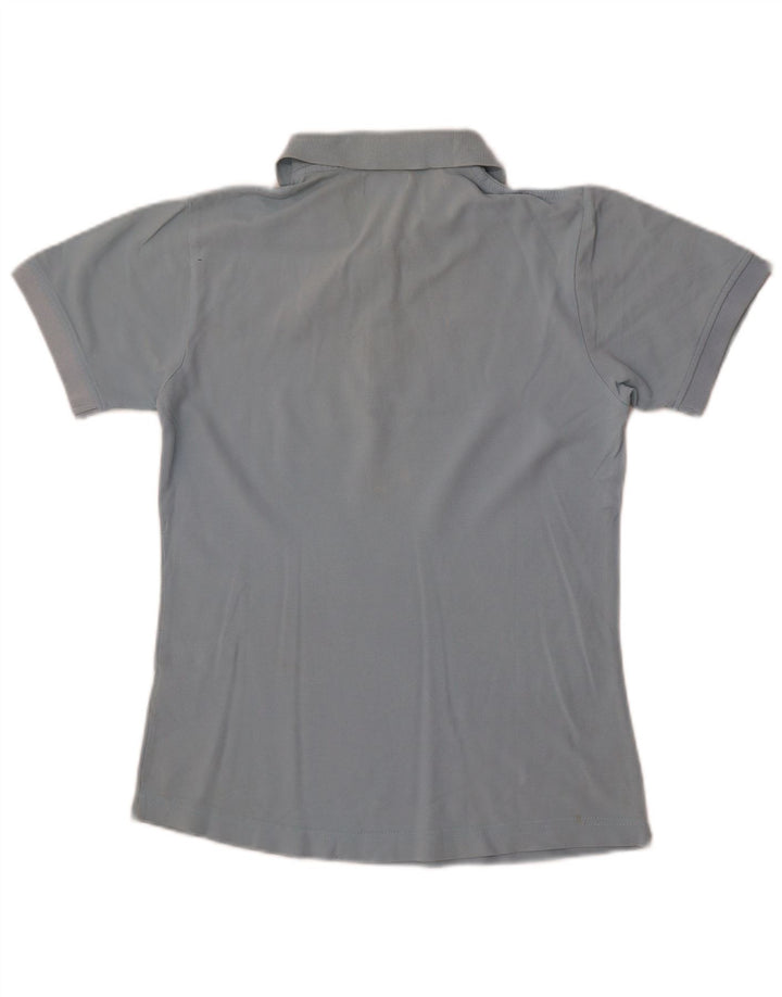Kappa Polo Femme UK 12 Bleu Moyen Coton