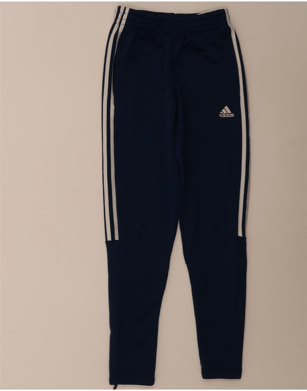 Adidas Pantalon de survêtement pour homme XS Bleu marine Polyester