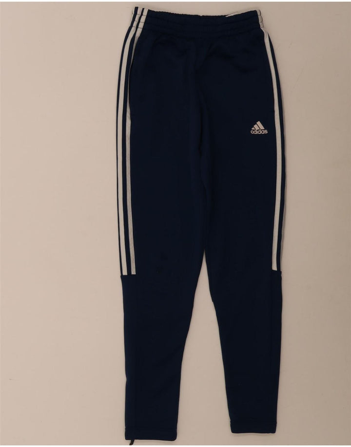 Adidas Pantalon de survêtement pour homme XS Bleu marine Polyester