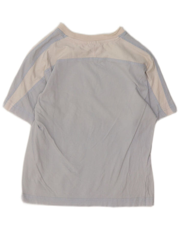 Puma T-Shirt Graphique Fille 7-8 Ans Bleu Colorblock