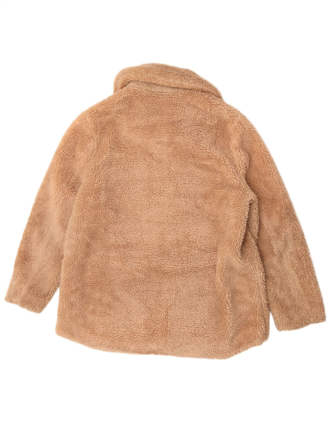 Marks & Spencer Veste polaire Teddy Bear pour femme UK 14 Large Beige Polyester
