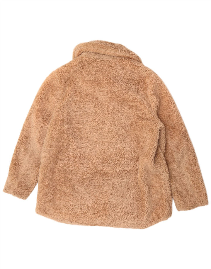 Marks & Spencer Veste polaire Teddy Bear pour femme UK 14 Large Beige Polyester