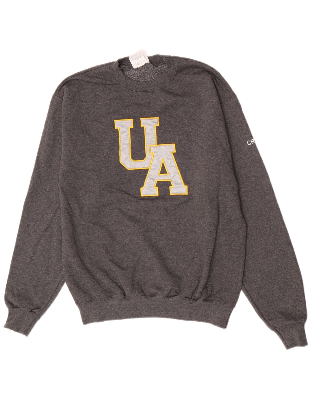 Champion Sweat-Shirt Graphique Homme Gris Moyen Coton