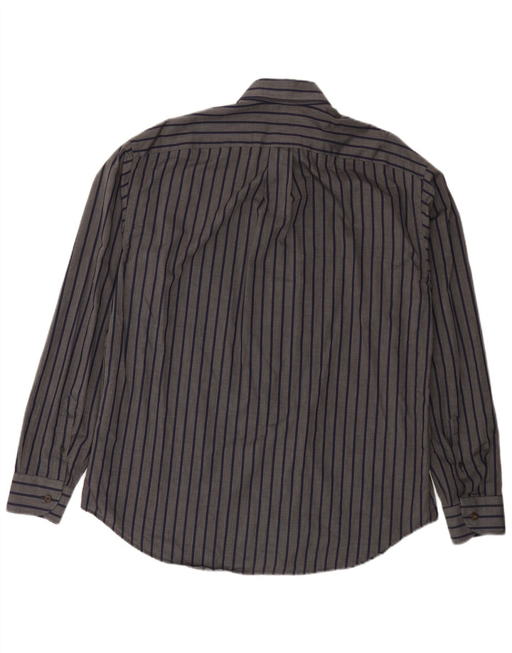 Harmont & Blaine Chemise Homme 2XL Gris Rayé Coton