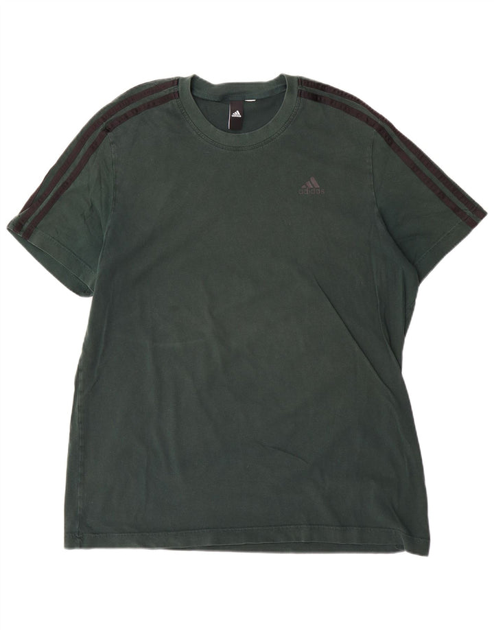 Adidas T-Shirt Homme Haut Large Vert