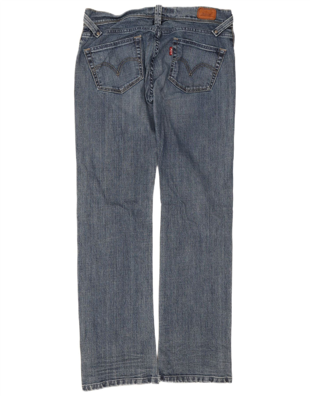Levi's Jean Droit 504 Femme W29 L32 Bleu Coton