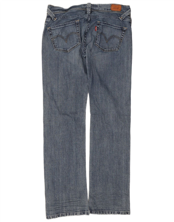 Levi's Jean Droit 504 Femme W29 L32 Bleu Coton