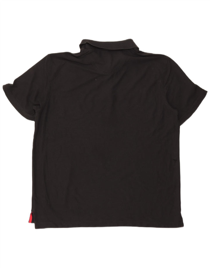 IZOD Polo Homme 2XL Noir Coton